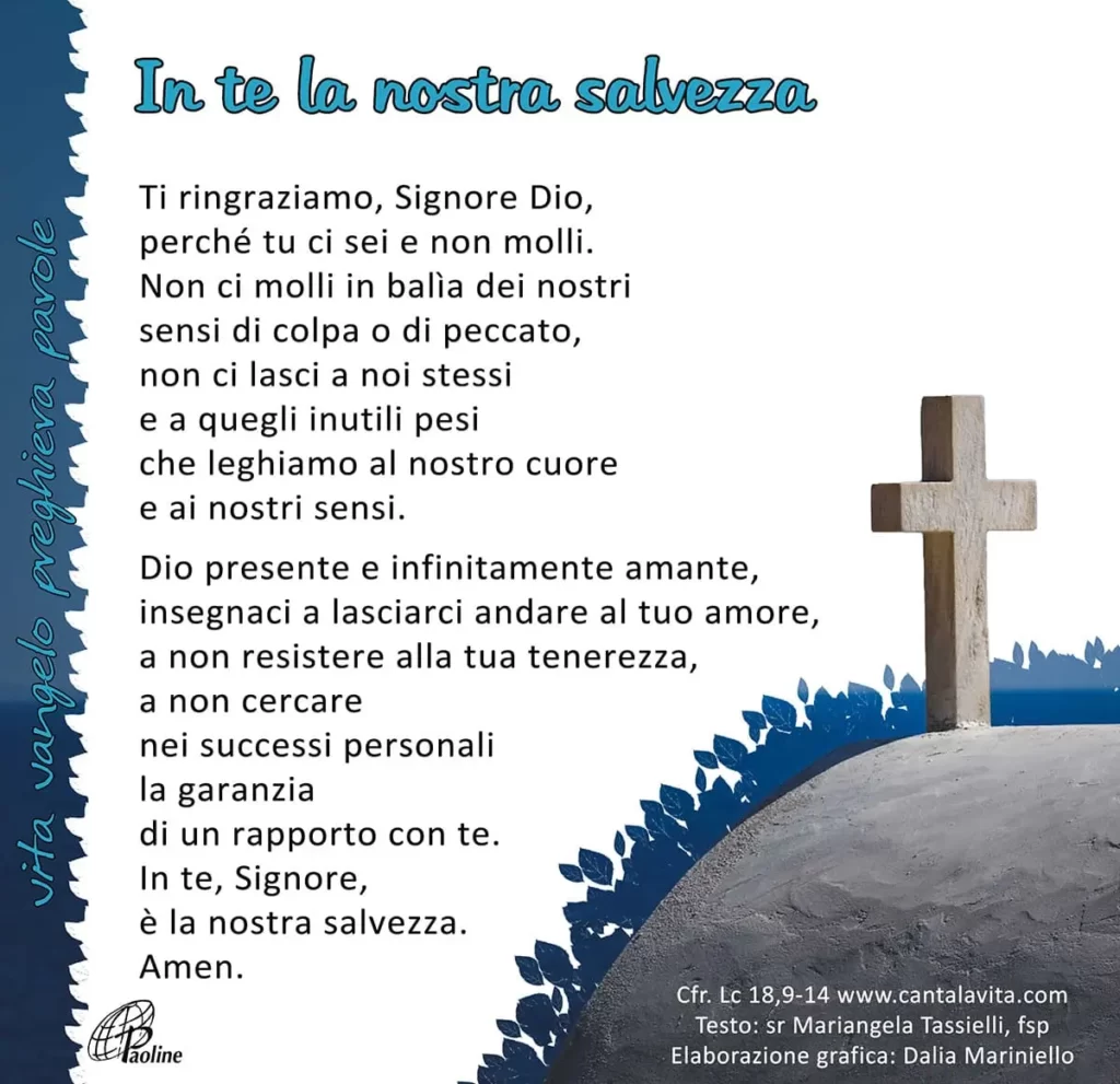 In te la nostra salvezza