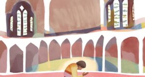Supportare è più evangelico del sopportare Persona che prega in chiesa