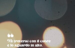 Mi troverai con il cuore mi troverai con il cuore
