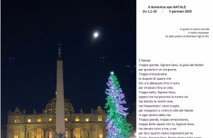 Preghiera di Natale: la gioia di Dio con noi II dopo Natale