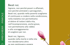 Beati noi Preghiera Beati noi