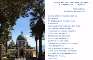 Preghiera della Domenica – Signore, rendimi rivoluzionario d’amore! Immagine/Preghiera di don Andrea Vena