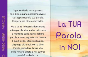 La tua Parola in noi La tua Parola in noi