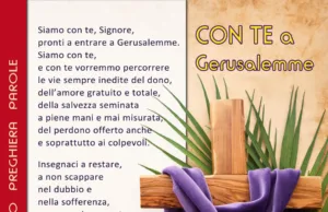 Con te a Gerusalemme Con te a Gerusalemme