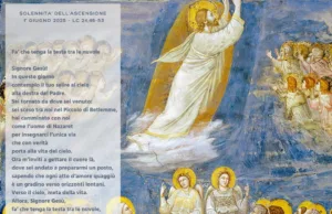 Preghiera della Domenica – Fa’ che tenga la testa tra le nuvole ascensione - Fa’ che tenga la testa tra le nuvole