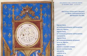 Preghiera della Domenica – Adoro Te, Gesù Eucaristia, presente nei poveri Corpus Domini