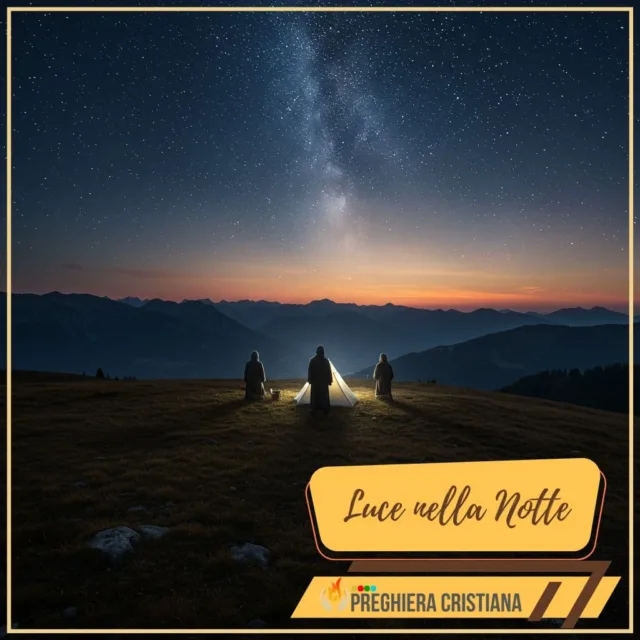 Preghiera della sera - Luce nella Notte Preghiera della sera - Luce nella Notte
