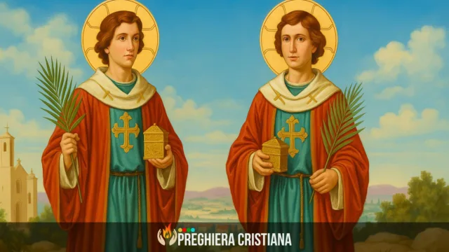 Preghiera ai Santi Cosma e Damiano Preghiera ai Santi Cosma e Damiano