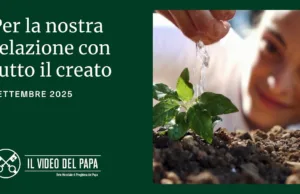 Intenzione di preghiera di Papa Leone XIV “Per la nostra relazione con tutto il creato” –  Settembre 2025