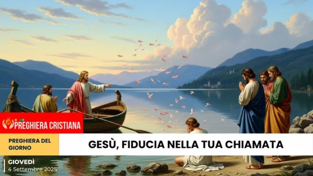 preghiera del giorno - Gesù, fiducia nella tua chiamata preghiera del giorno - Gesù, fiducia nella tua chiamata