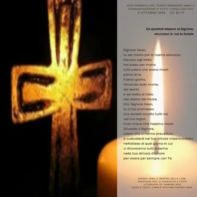 Preghiera per i defunti Preghiera per i defunti