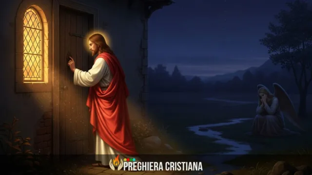 Gesù che bussi alla porta del mio cuore