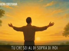 Tu che sei al di sopra di noi (Dag Hammarskjรถld, da โTracce di camminoโ) Tu che sei al di sopra di noi