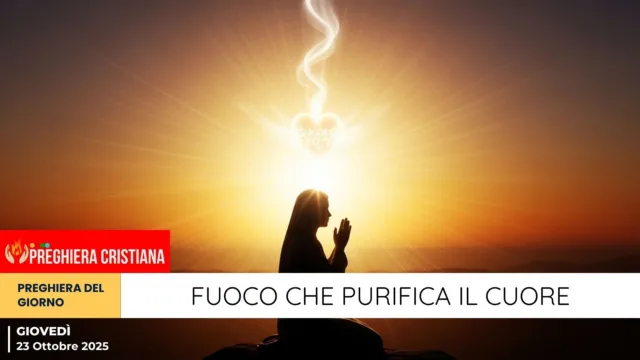 Fuoco che purifica il cuore