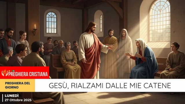 Gesù, rialzami dalle mie catene