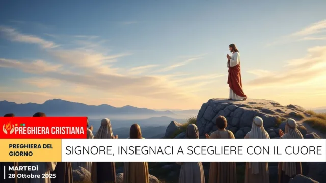 preghiera del giorno - Signore, insegnaci a scegliere con il cuore Signore, insegnaci a scegliere con il cuore
