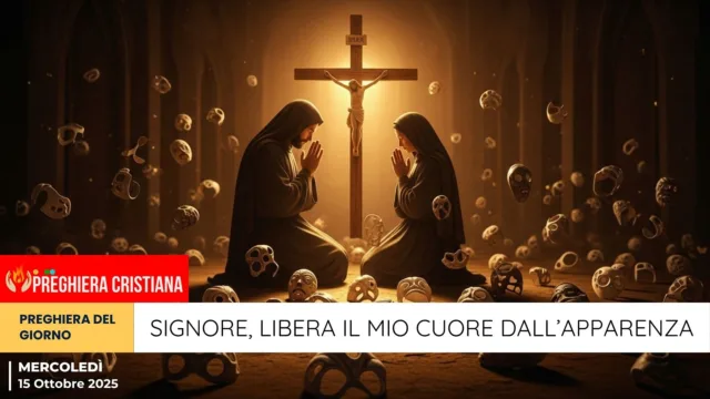 preghiera del giorno - Signore, libera il mio cuore dall’apparenza preghiera del giorno - Signore, libera il mio cuore dall’apparenza
