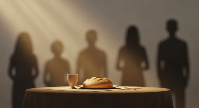 Preghiera di Papa Leone XIV durante il Pranzo dei poveri