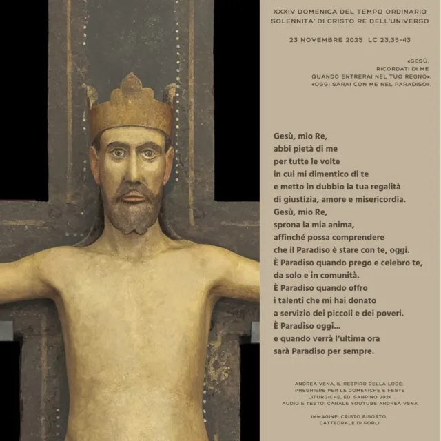 preghiera a Gesù Re