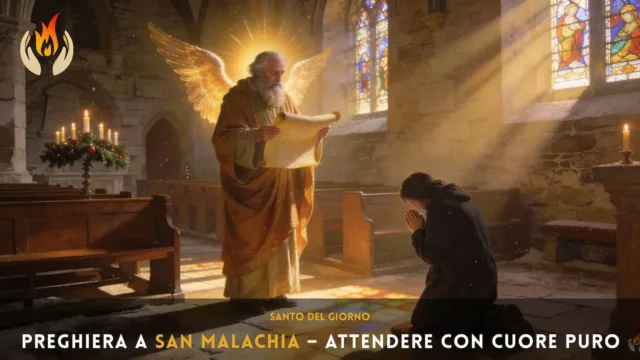 Preghiera a San Malachia – Attendere con cuore puro Preghiera a San Malachia – Attendere con cuore puro