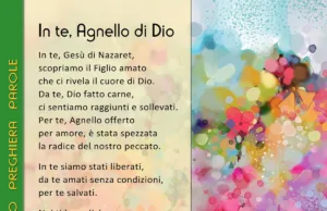 In te, Agnello di Dio In te, Agnello di Dio