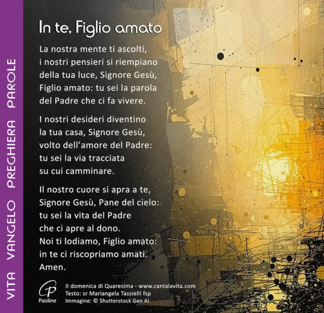 In te, Figlio amato-ii-di-quaresima__a-preghiera In te, Figlio amato
