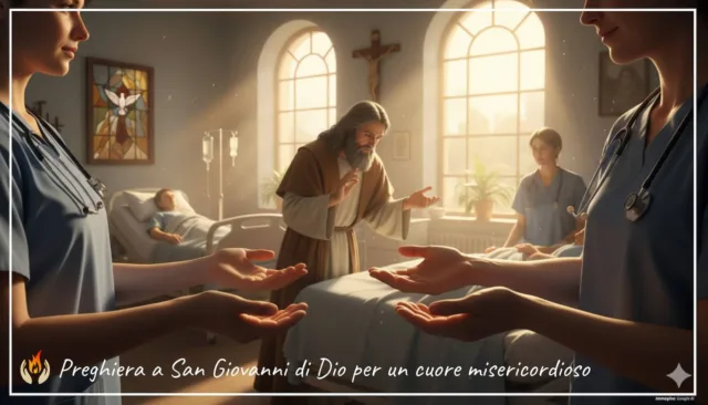 Preghiera a San Giovanni di Dio per un cuore misericordioso Preghiera a San Giovanni di Dio per un cuore misericordioso