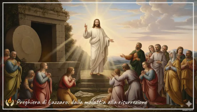 Preghiera di Lazzaro- dalla malattia alla risurrezione Preghiera di Lazzaro: dalla malattia alla risurrezione