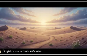 Preghiera nel deserto della vita Preghiera nel deserto della vita