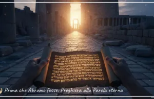 Preghiera del giorno 26 Marzo 2026 – Prima che Abramo fosse: Preghiera alla Parola eterna Prima che Abramo fosse- Preghiera alla Parola eterna