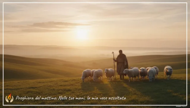 Preghiera del mattino- Nelle tue mani, la mia voce ascoltata Preghiera del mattino: Nelle tue mani, la mia voce ascoltata