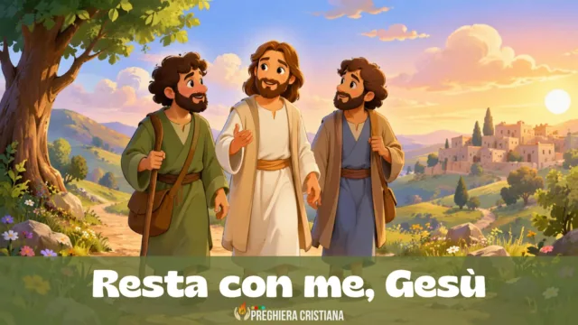Resta con me, Gesù - preghiera della domenica dei bambini Resta con me, Gesù - preghiera della domenica dei bambini