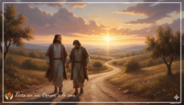 Resta con noi, Signore, si fa sera Resta con noi, Signore, si fa sera