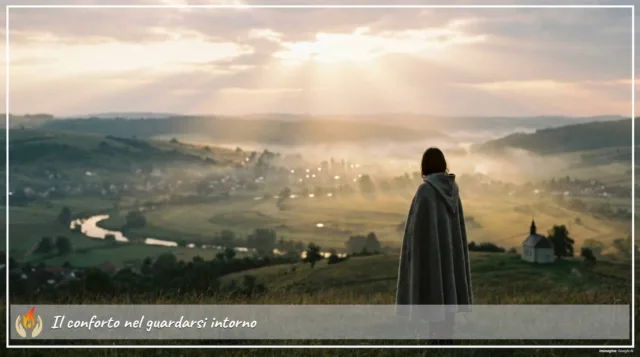 Il conforto nel guardarsi intorno Il conforto nel guardarsi intorno
