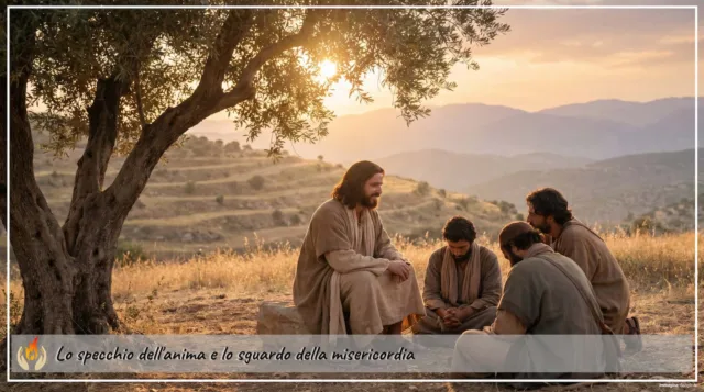 Lo specchio dell'anima e lo sguardo della misericordia Lo specchio dell'anima e lo sguardo della misericordia
