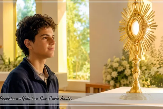 Preghiera ufficiale a San Carlo Acutis Preghiera ufficiale a San Carlo Acutis