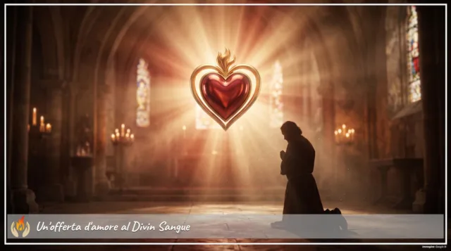 Un'offerta d'amore al Divin Sangue Un'offerta d'amore al Divin Sangue
