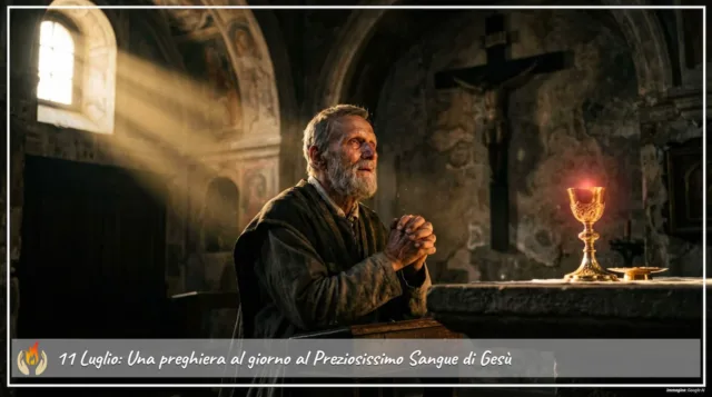 11 Luglio- Una preghiera al giorno al Preziosissimo Sangue di Gesù 11 Luglio: Una preghiera al giorno al Preziosissimo Sangue di Gesù