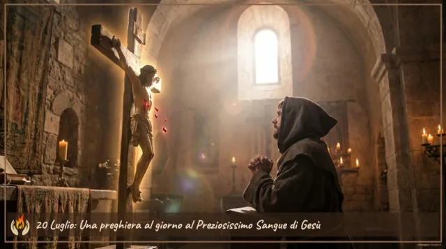 20 Luglio- Una preghiera al giorno al Preziosissimo Sangue di Gesù 20 Luglio: Una preghiera al giorno al Preziosissimo Sangue di Gesù