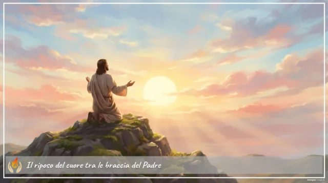 Il riposo del cuore tra le braccia del Padre Il riposo del cuore tra le braccia del Padre