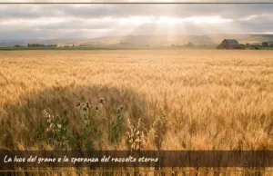Preghiera del giorno di martedì 28 luglio 2026 dal titolo: “La luce del grano e la speranza del raccolto eterno” La luce del grano e la speranza del raccolto eterno