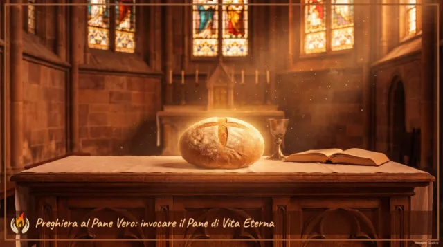 Preghiera al Pane Vero- invocare il Pane di Vita Eterna Preghiera al Pane Vero: invocare il Pane di Vita Eterna
