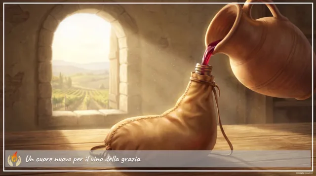 Un cuore nuovo per il vino della grazia Un cuore nuovo per il vino della grazia