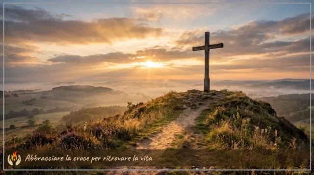 Abbracciare la croce per ritrovare la vita Abbracciare la croce per ritrovare la vita