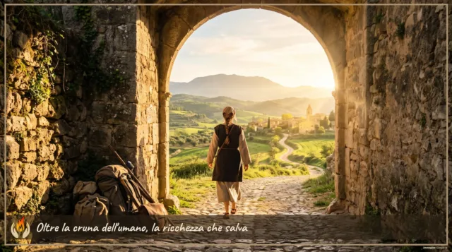 Oltre la cruna dell'umano, la ricchezza che salva Oltre la cruna dell'umano, la ricchezza che salva