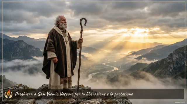 Preghiera a San Vicinio Vescovo per la liberazione e la protezione Preghiera a San Vicinio Vescovo per la liberazione e la protezione