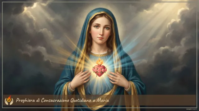 Preghiera di Consacrazione Quotidiana a Maria Preghiera di Consacrazione Quotidiana a Maria