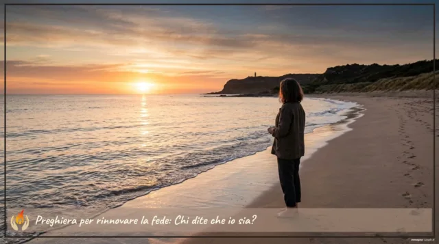 Preghiera per rinnovare la fede- Chi dite che io sia? Don Lucio D'Abbraccio - Preghiera per rinnovare la fede: Chi dite che io sia?