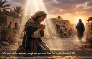 Sulla scia della cananea: preghiera per una fede forte nel silenzio di Dio Sulla scia della cananea- preghiera per una fede forte nel silenzio di Dio