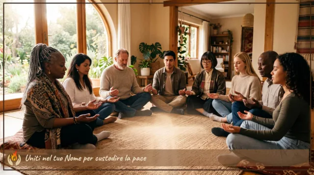 Uniti nel tuo Nome per custodire la pace Uniti nel tuo Nome per custodire la pace